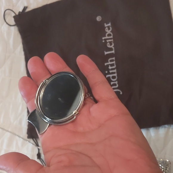 Euc Judith Leiber small sparkle evening clutch bag Vintage - Picture 7 of 15